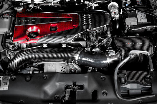 Tubo de admisión de carbono Eventuri - Honda Civic FK8 Type R