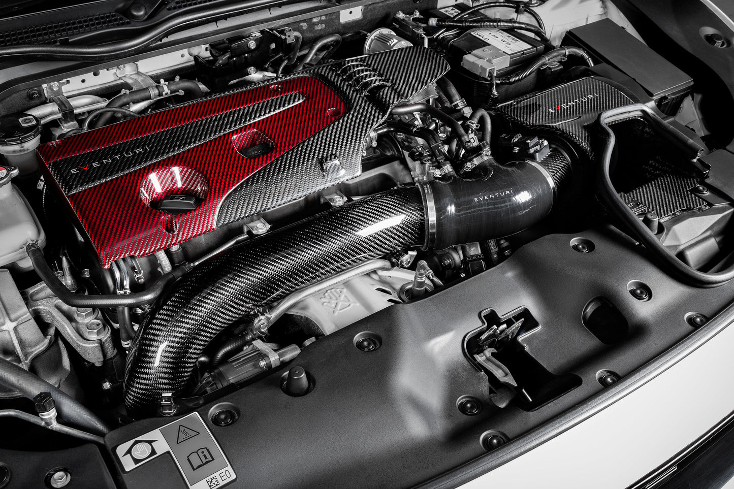 Tubo de admisión de carbono Eventuri - Honda Civic FK8 Type R