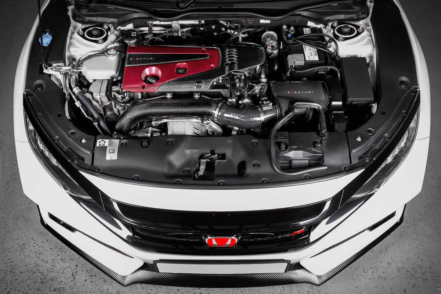 Tubo de admisión de carbono Eventuri - Honda Civic FK8 Type R