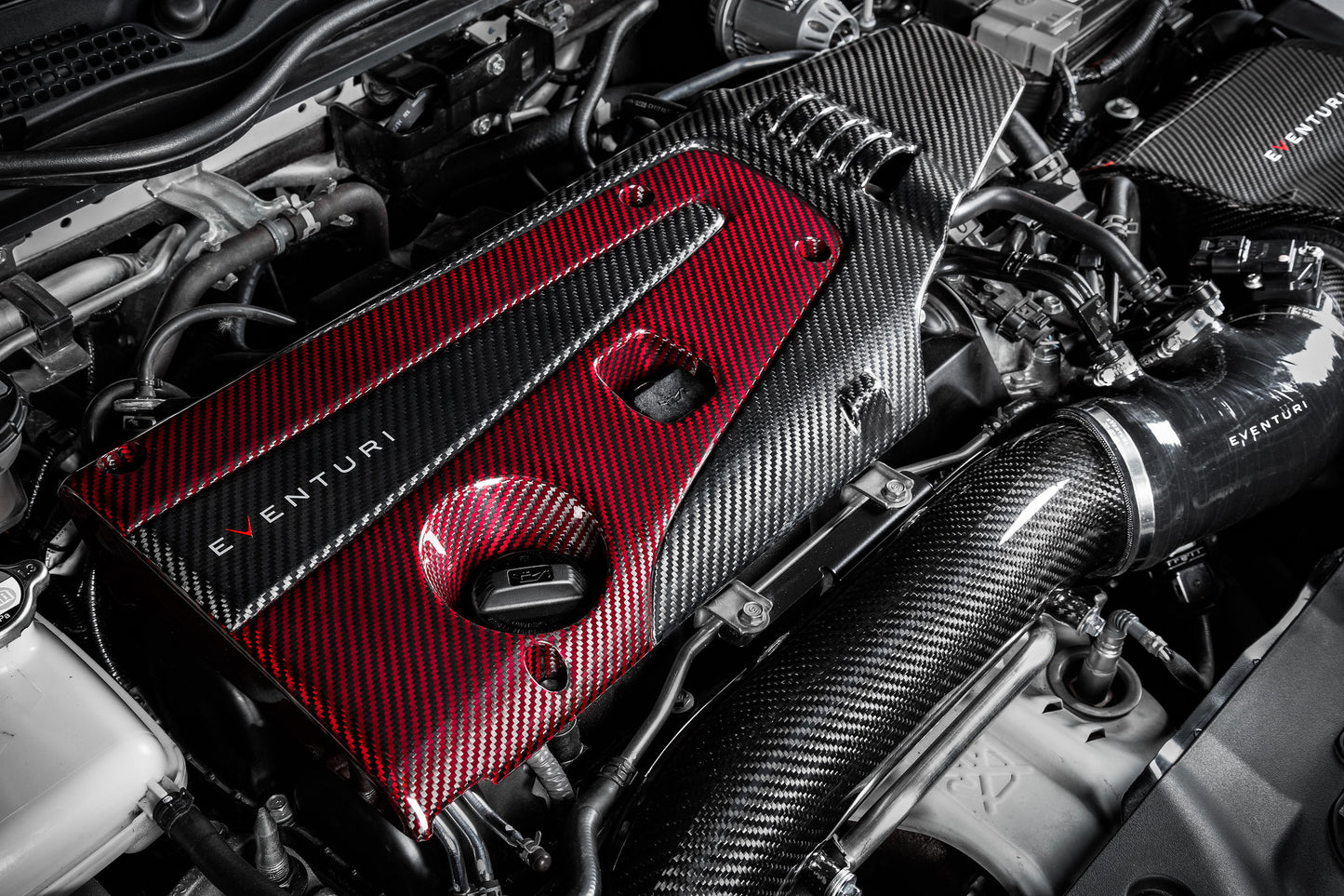 Tubo de admisión de carbono Eventuri - Honda Civic FK8 Type R