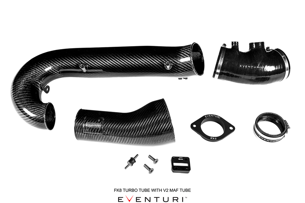Tubo de admisión de carbono Eventuri - Honda Civic FK8 Type R