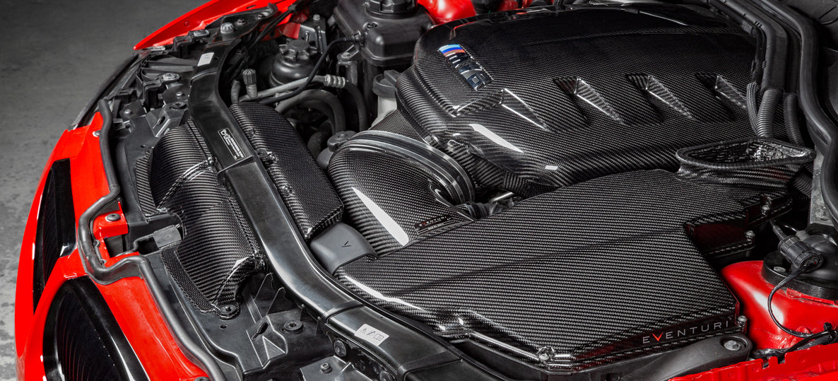 Tapa de motor de carbono Eventuri - BMW E9X M3